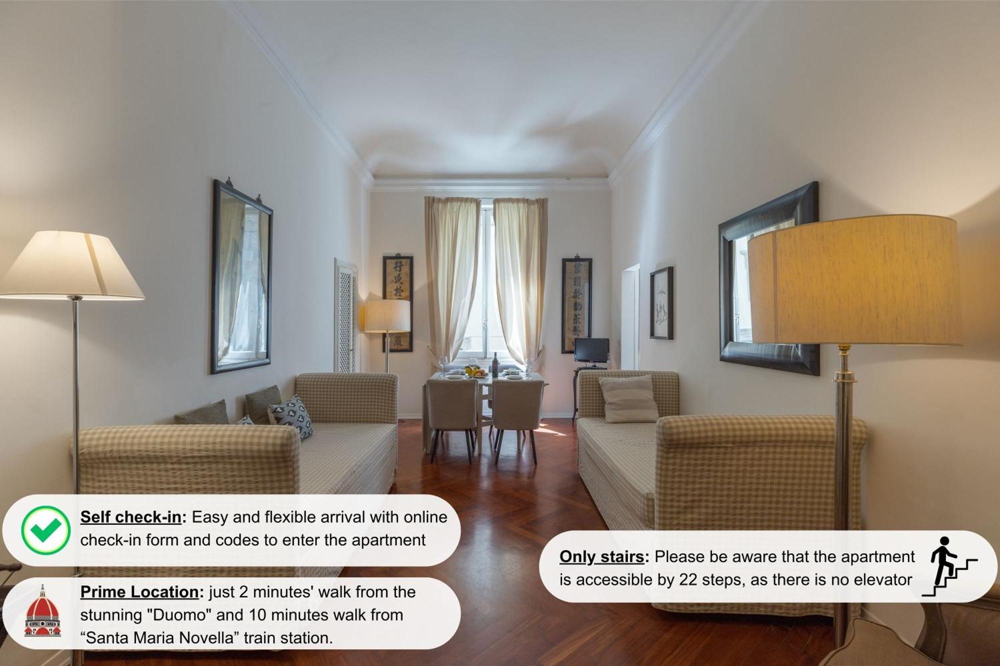 Big Apartment A Stone'S Throw From The Duomo Florence Exterior photo